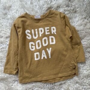 Kids Tan Shirt - Super Good Day